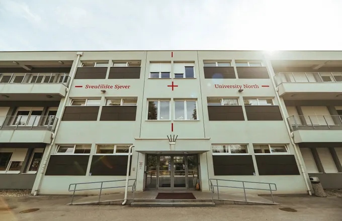 Zgrada kampusa Sveučilišta Sjever sa sustavima zaštite od požara