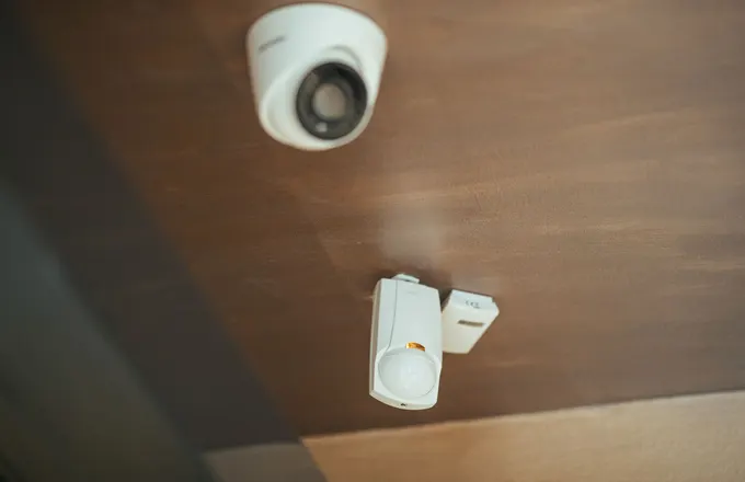 Unutarnja kamera i senzori u prostoru Zlatarne Dodić