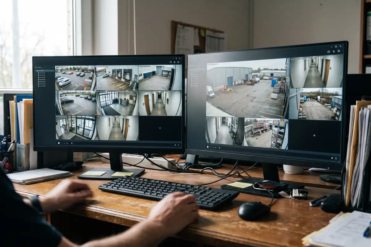 Nadzor prodajnog prostora uživo na monitorima videonadzora